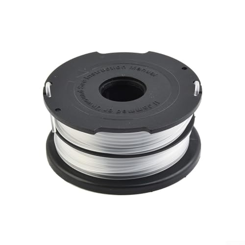 Gdfnmogo Für Black & Decker Rasentrimmer Spulenschnur und Abdeckkappe Ersatzset, kompatibel mit GL675 GL680 GL685 GL686 GL687 GL690, Teilenummer 575648-03 u von Gdfnmogo
