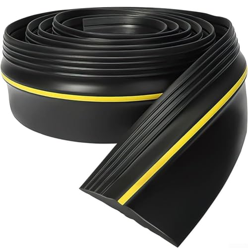 Gdfnmogo Garagentor-Bodendichtungsstreifen, Gummi-Wetterabisolierschwellendichtung, flexible wetterfeste Barriere gegen Regen, Wind, Staub, Insekten, Blätter Gdfnmogo Garagentor-Bodendichtungsstreifen, Gummi-Wetterabisolierschwellendichtung, flexible wetterfeste Barriere gegen Regen, Wind, Staub, Insekten, Blätter von Gdfnmogo