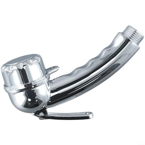 Gdfnmogo Hochdruck-Duschkopf, Drucktasten-Handbrause, Wassersparender Duschkopf, mit Start/Stopp-Druckknopf, Boot Camping Wohnmobildusche von Gdfnmogo