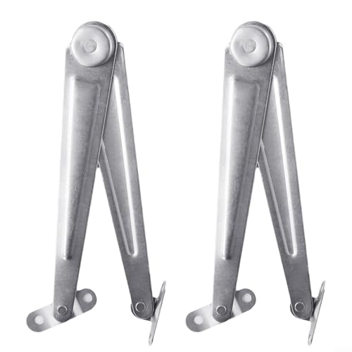 Gdfnmogo Metallscharnier für Schranktüren, gerade, für Schrank, Möbel, 26 cm Länge, 2 Stück Gdfnmogo Metallscharnier für Schranktüren, gerade, für Schrank, Möbel, 26 cm Länge, 2 Stück von Gdfnmogo