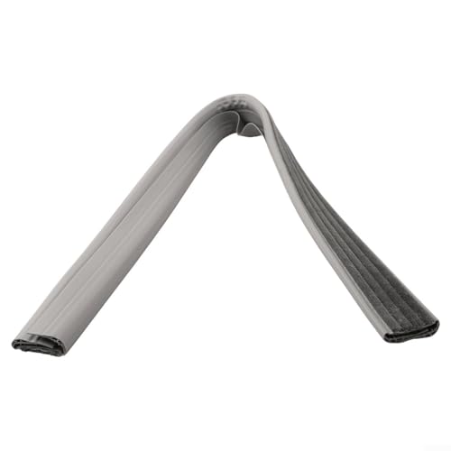 Gdfnmogo PVC-Tür-Bodendichtungsstreifen, winddicht, Wetterabisolierung, Staub- und Geräuschisolierung, Zugluftschutz, maussicher, für Heimwerker, Gebäude, Hardware, 93 cm (grau) von Gdfnmogo