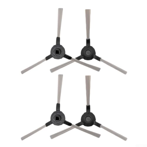 Gdfnmogo Roboter-Staubsauger-Seitenbürsten, kompatibel mit Thamtu G2, G2C, G3, Ersatzzubehör, Material, Staubfegeeffizienz (4 Stück) von Gdfnmogo