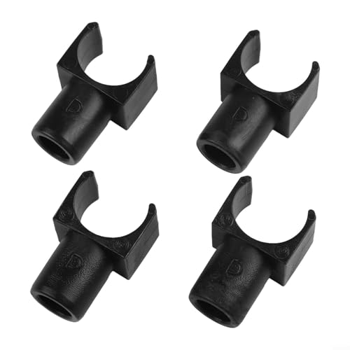 Gdfnmogo Rollstuhl-Schienen-Set, U-förmig, 4 Stück, Ersatzteile für verbesserte Stabilität, einfache Installation, langlebige Kunststoffkonstruktion, schwarz, 22 x 44 x 22 mm Gdfnmogo Rollstuhl-Schienen-Set, U-förmig, 4 Stück, Ersatzteile für verbesserte Stabilität, einfache Installation, langlebige Kunststoffkonstruktion, schwarz, 22 x 44 x 22 mm von Gdfnmogo