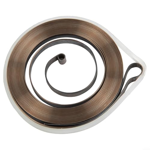 Gdfnmogo Rückstoßstarter Feder Ersatz für 45cc 52cc 4500 5200 Kettensäge, 41mm Innendurchmesser, 5mm Breite, kompatibel mit chinesischen Modellen von Gdfnmogo