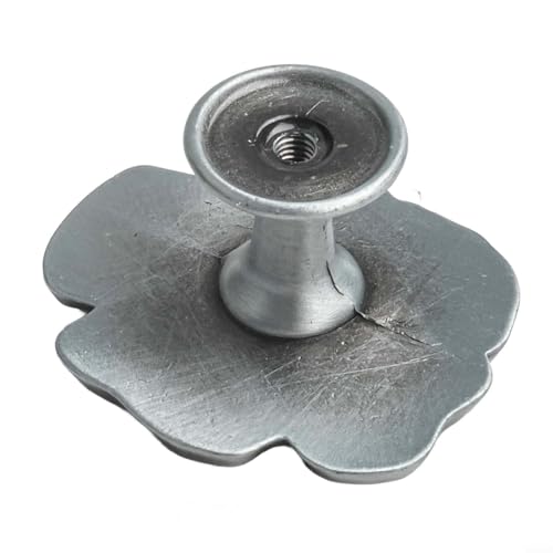 Gdfnmogo Schrankknauf in Rosenform, Zinklegierung, elegantes Design, für Kinderzimmer-Möbelgriffe und Türschränke (antik für TiN) von Gdfnmogo