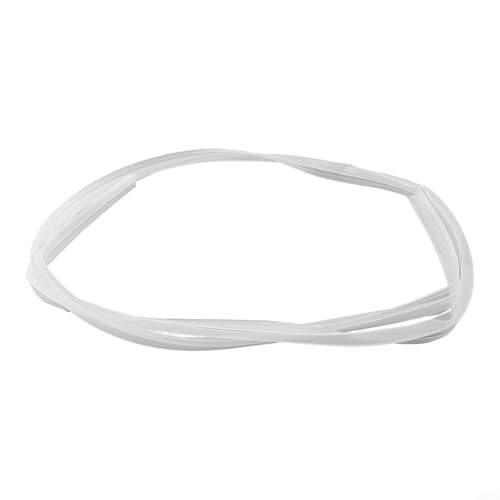 Gdfnmogo Silikon-Gummi-Türdichtungsstreifen, wasserdicht, H-Typ, Glasdichtungsstreifen für Duschtüren, Flügelfenster, 10 mm, 12 mm Dicke, 2 m Länge, transparent (10 mm) von Gdfnmogo