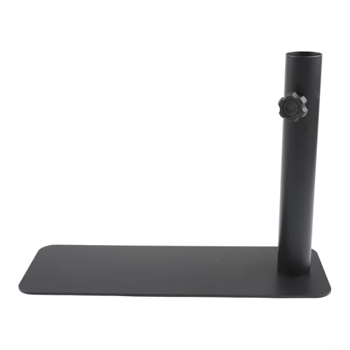 Gdfnmogo Tragbarer Fahnenmast aus robustem Stahl, Halterung für Autoradstand, passend für Fahnenmasten mit einem Durchmesser von bis zu 3,8 cm, abnehmbares, zweiteiliges Design für Camping von Gdfnmogo