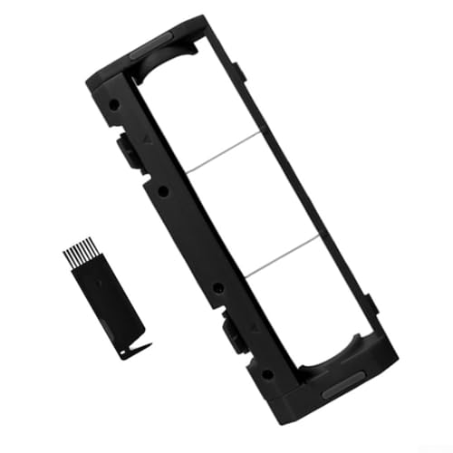 Hauptbürstenabdeckung mit Reinigungsbürste, kompatibel mit Vactidy Nimble T6 Roboter-Staubsauger, schwarzes Kunststoff-Ersatzteil mit Schnallenbefestigung Hauptbürstenabdeckung mit Reinigungsbürste, kompatibel mit Vactidy Nimble T6 Roboter-Staubsauger, schwarzes Kunststoff-Ersatzteil mit Schnallenbefestigung von Gdfnmogo