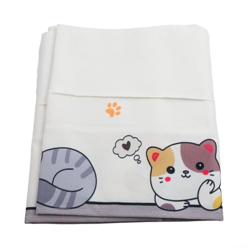 Heizkörper-Abdeckung mit charmantem Katzen-Design, hält Wärme und Sauberkeit zu Hause (180 cm) von Gdfnmogo