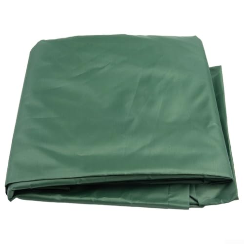 IBC Tank-Wasserbehälterabdeckung, 210D Outdoor-Schutzfolie, passend für 1000 l Regenwasserspeicher, schwarz mit silbernem Futter (grün) von Gdfnmogo