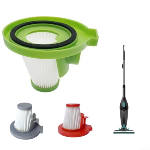 IonVac ZipVac 8842 3-in-1 Staubsauger-Filter-Set mit Kabel zur Einhaltung von Reinigungsstandards (grün, 2 Stück) von Gdfnmogo