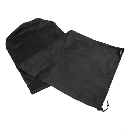 Klappbare Leiterabdeckung, wasserdicht, Staubschutz, 210D-Oxford-Tuch mit verstellbarem Kordelzug für Aufbewahrung im Freien, 50 x 174 x 6,5 cm, Reinigungsmittel (schwarz) von Gdfnmogo