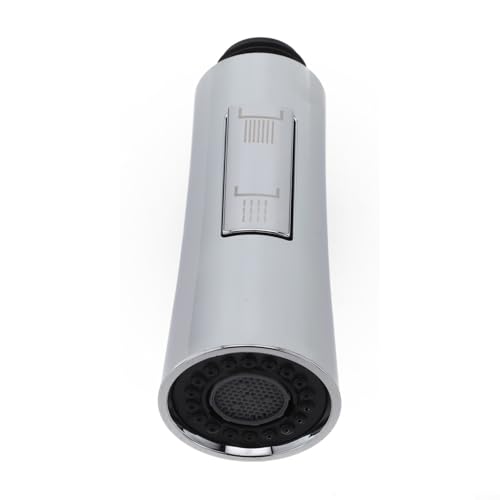 Küchenarmatur Sprühkopf Ersatzteil, Küchenarmatur, Wasserhahn, ausziehbarer Duschkopf, Wassersprühkopf, Sprinkler, Mischer, Belüfter, für Küche, Badezimmer (Silber) von Gdfnmogo