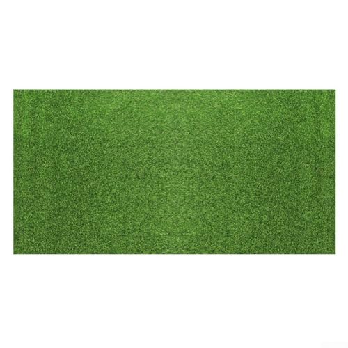 Kunstrasenmatte, Kunstrasen, künstlicher grüner Rasenteppich, Vliesstoff, DIY, Landschaftsbau, Garten, Außen- und Innendekoration, mehrere (100 x 100 cm) von Gdfnmogo