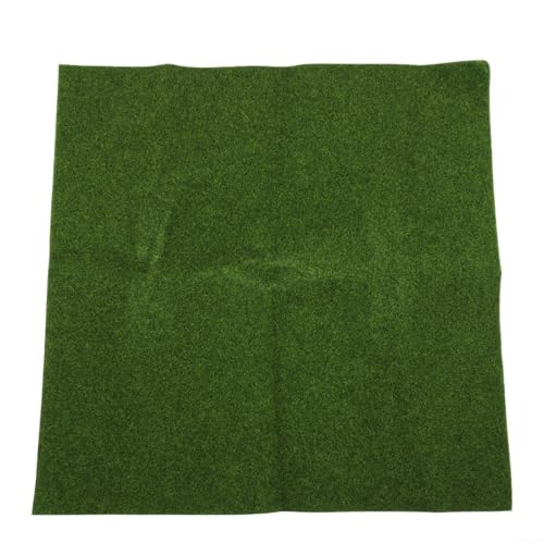 Kunstrasenmatte, künstlicher grüner Kunstrasen-Teppich, DIY-Landschaftsdekoration, Innen- und Außenbereich, Moos, Rasen, 15 x 15 cm, 30 x 30 cm, 50 x 50 cm (50 x 50 cm) von Gdfnmogo