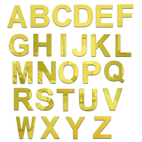 Lustige und kreative Acryl-Spiegel-Buchstaben zum individuellen Gestalten Ihres Raumes (B) von Gdfnmogo