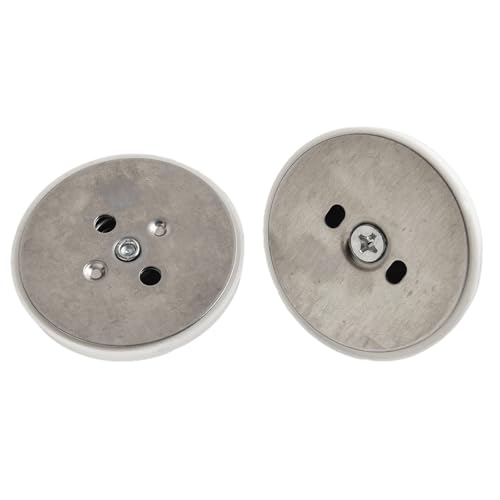 Magnetischer Türstopper, Silikon, Bodenmontage, Türhalter, winddicht, Anti-Kollision, kurzer Türstopper mit Stro-Magnet, Wandprottor, magnetischer Bodentürschnäpper für Heimwerker (schwarz) von Gdfnmogo