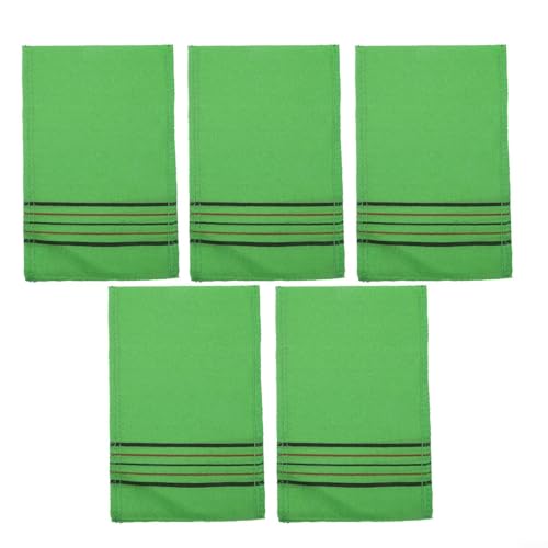Peeling-Badetuch zur Entfernung abgestorbener Haut und Tiefenreinigung, 3-teiliges Set (3 Stück, grün) von Gdfnmogo