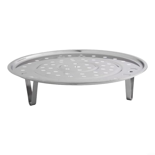 Robustes Edelstahl-Dampfgarer mit verstellbaren Beinen zum Kochen und Dämpfen (22 cm) von Gdfnmogo