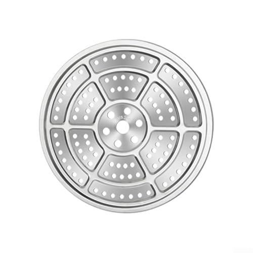 Rundes Dampfgarer aus 304 Edelstahl, perfekt zum Kochen und Backen (25,7 cm) von Gdfnmogo