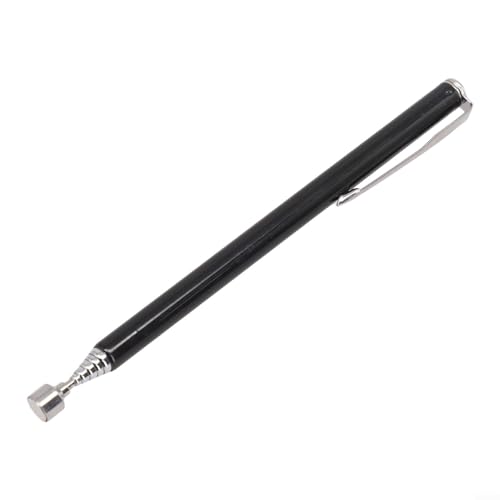 Starkes Magnet-Teleskop-Tonabnehmer, Edelstahl-Design für schnelles Herausnehmen von Eisenhaltigen Gegenständen (0,9 kg schwarz) von Gdfnmogo