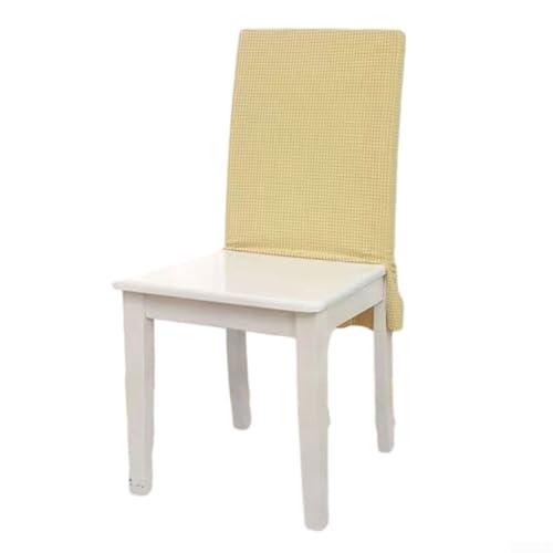Stuhlrückenbezug, stilvolle Lösung zum Schutz von Restaurantmöbeln mit weichem Stoff (beige) von Gdfnmogo