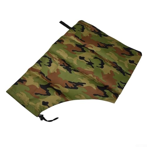 Vakuumbeutel für Laubbläser, 60 x 44 x 35 cm, reißfestes Gewebe mit 35 cm Kragen, für Garten, Rasen, Hof, Häcksler, kompatibel mit vielen Outdoor-Vakuummodellen, einfach (Camouflage) von Gdfnmogo