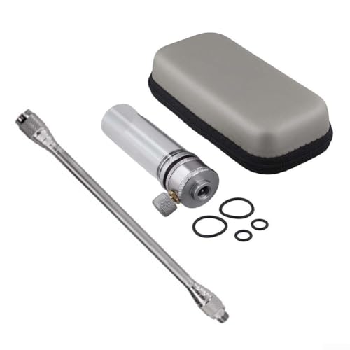 Verstellbare Helligkeit, Camping-Gaslaternenkopf mit Verlängerungsstange für den Außenbereich, kompatibel mit Schraub-Gastanks, leichtes Aluminium-Legierungs-Design (lange Verlängerungsstange) von Gdfnmogo