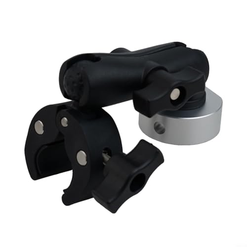 Verstellbare Rundrohr-Klemmhalterung mit Adapter aus Aluminiumlegierung für Starlink Mini, winkelverstellbare Halterung für Wohnmobil-Leitern, Dächer und Outdoor-Stangen Verstellbare Rundrohr-Klemmhalterung mit Adapter aus Aluminiumlegierung für Starlink Mini, winkelverstellbare Halterung für Wohnmobil-Leitern, Dächer und Outdoor-Stangen von Gdfnmogo
