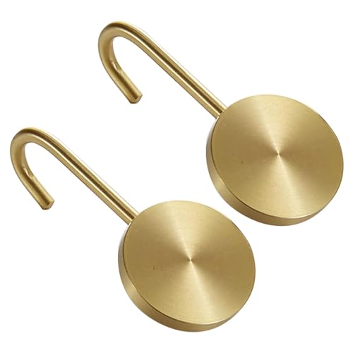 Wandhaken aus massivem Messing, kein Bohren, goldfarben, moderne Wandhalterung, Haken für Baroom-Handtücher, Küchenutensilien, Schrank, schließt Eingangsbereich, Stro Kleber, einfache Installation Wandhaken aus massivem Messing, kein Bohren, goldfarben, moderne Wandhalterung, Haken für Baroom-Handtücher, Küchenutensilien, Schrank, schließt Eingangsbereich, Stro Kleber, einfache Installation von Gdfnmogo