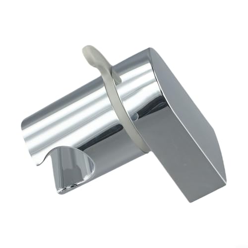 Wandhalterung Duschhalterung für Handbrause, ABS-Kunststoff, Badezimmer-Duschhalter mit Chrom-Finish, einfache Installation, kein Bohren erforderlich von Gdfnmogo