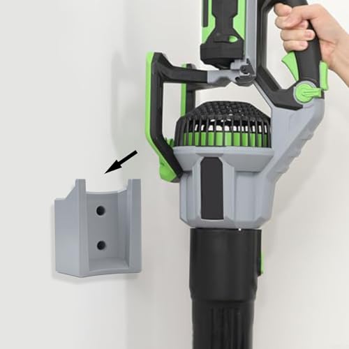 Wandhalterung kompatibel mit EGO 765 CFM Power+ LB7654 LB7650 für Laubbläser, Aufbewahrungshalter, ABS-Konstruktion, platzsparende Garagenorganisationslösung (grau) von Gdfnmogo