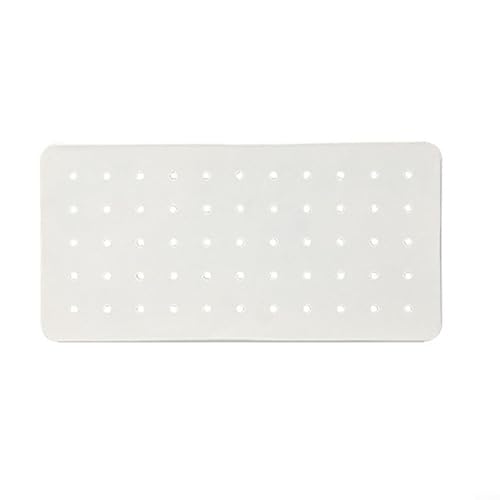 Wandmontierter Stecktafel-Organizer aus Stahl für Zuhause, Handwerk, Aufbewahrung, Display, Badezimmer, Küche, Organisation, 36 x 18 cm, Weiß / Schwarz (A) von Gdfnmogo