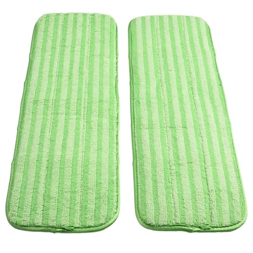 Wiederverwendbare Wischmopp-Pads, kompatibel mit Swiffer Sweeper XL, waschbare Mikrofaser-Nachfüllpads für nasse und trockene Bodenreinigung, maschinenwaschbar bis zu 100 Mal, 45 x 15 cm (4 Stück) von Gdfnmogo