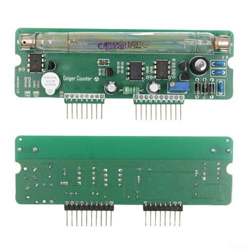 Zählermodul Nuklearstrahlungsdetektor mit J305-Röhre, Beta-Gammastrahlungsmonitor, CPM-Messung, ABS-blaues Gehäuse, kompatibel mit GPIO-Pins (ohne Gehäuse) von Gdfnmogo
