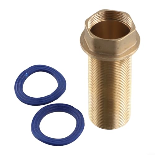 Zuverlässige Wasserhahn-Verlängerungen aus Messing für effektive Reparaturen der Küchenspüle (8 cm) von Gdfnmogo