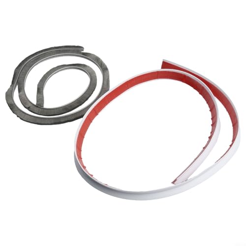 for Gdfnmogo Türbodendichtungsstreifen, Zugluftstopper, schalldichte Isolierung, Wetterabisolierung, TPE, Türdichtungsstreifen, Weiß, Schwarz, Braun, 100 cm von Gdfnmogo