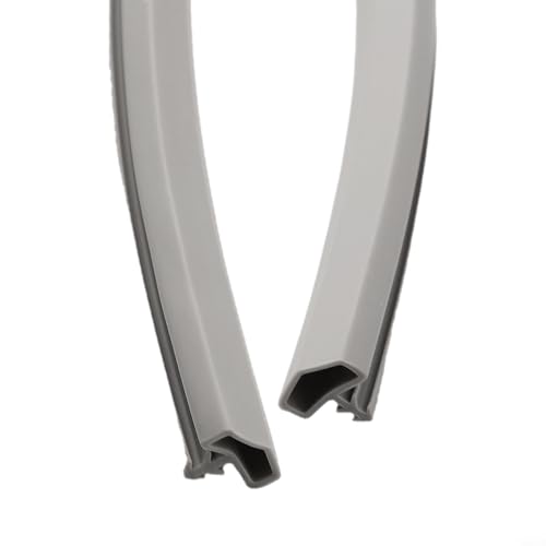 for Gdfnmogo Türrahmendichtung, Gummi, Wetterabisolierband, 10 mm, Zugluftstopper für Fenster, Türen, Heimbüro, Isolationsschutz (grau) von Gdfnmogo