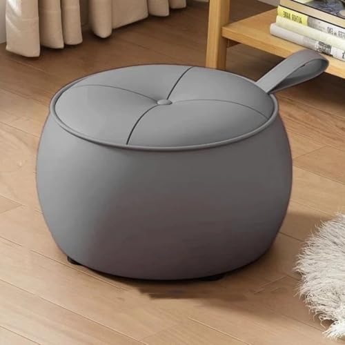 GeFSDOU Haushalts-niedrig für Schuhe, rund, leicht, luxuriös, Sitzblock, Wohnzimmer, Sofa, Couchtisch, einfacher Kürbishocker GeFSDOU Haushalts-niedrig für Schuhe, rund, leicht, luxuriös, Sitzblock, Wohnzimmer, Sofa, Couchtisch, einfacher Kürbishocker von GeFSDOU