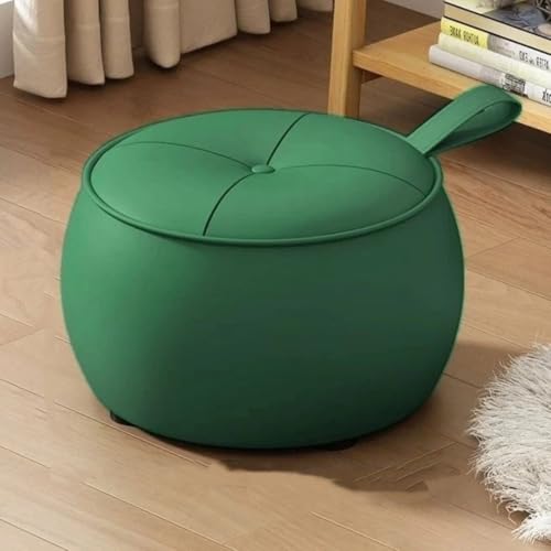 GeFSDOU Haushalts-niedrig für Schuhe, rund, leicht, luxuriös, Sitzblock, Wohnzimmer, Sofa, Couchtisch, einfacher Kürbishocker GeFSDOU Haushalts-niedrig für Schuhe, rund, leicht, luxuriös, Sitzblock, Wohnzimmer, Sofa, Couchtisch, einfacher Kürbishocker von GeFSDOU