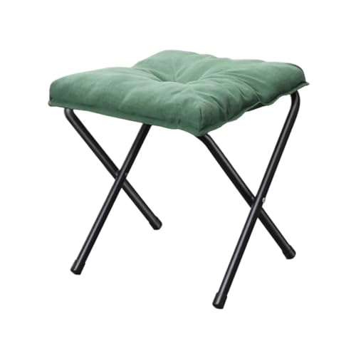 GeFSDOU Klappbare Fußstütze Hocker Akzent Gepolstert Sofa Fußhocker für Lazy Chair Gepolstert Klein Faltbar von GeFSDOU