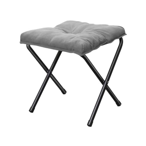 GeFSDOU Klappbare Fußstütze Hocker Akzent Gepolstert Sofa Fußhocker für Lazy Chair Gepolstert Klein Faltbar von GeFSDOU