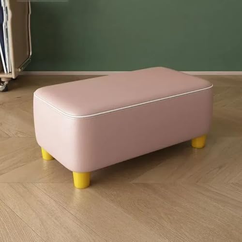 GeFSDOU Kleiner Haushaltshocker, Sofa, niedrig, für Wohnzimmer, lange Bank zum Schuhwechsel im Schlafzimmer, mehrere Farben von GeFSDOU