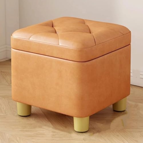 GeFSDOU Kreativer Jelly Bean Hocker Haushalt Leder Wohnzimmer Sofa Pedal Modern Tür Schuhhocker Stilvolle Fußstütze von GeFSDOU