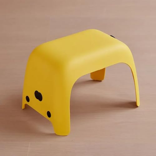 GeFSDOU Niedlicher Katzenhocker, Badezimmer, Duschhocker, rutschfest, kurzer Stuhl, Wohnzimmer, Schuhwickelstuhl, Haushalt, platzsparende Möbel von GeFSDOU