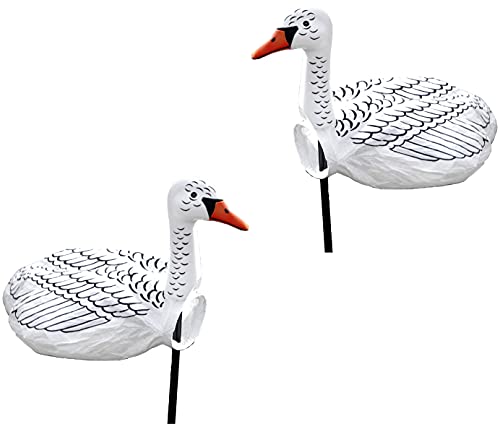 GeKi Trend 2er Set Windsack Gans Maritime Gartendeko Wetterfahnen mit Stange Windgänse Windspiele wetterfest GeKi Trend 2er Set Windsack Gans Maritime Gartendeko Wetterfahnen mit Stange Windgänse Windspiele wetterfest von GeKi - Trend GmbH