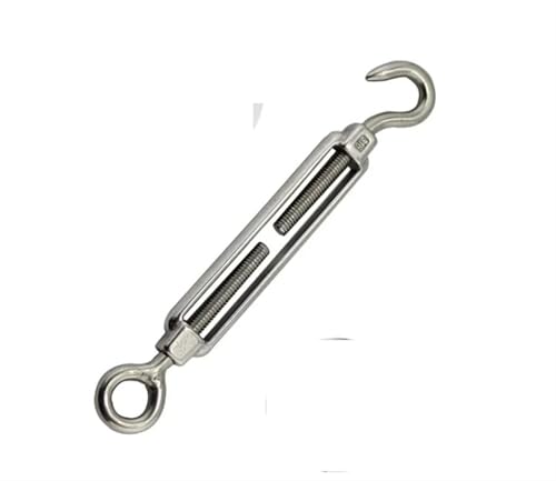 Drahtseilspanner, 5PCs Edelstahl Spannschloss Anpassung Haken Ring Schraube Draht Seil Drahtseilspanner, 5PCs Edelstahl Spannschloss Anpassung Haken Ring Schraube Draht Seil von GeOinQL