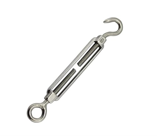 Drahtseilspanner, 5PCs Edelstahl Spannschloss Anpassung Haken Ring Schraube Draht Seil Drahtseilspanner, 5PCs Edelstahl Spannschloss Anpassung Haken Ring Schraube Draht Seil von GeOinQL