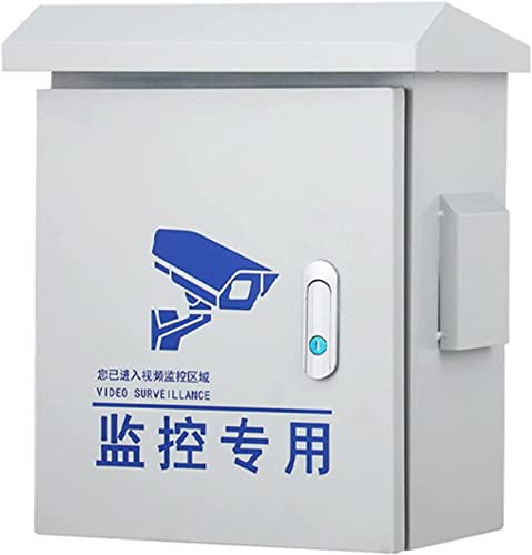 Elektrokasten, Wetterfeste Outdoor Elektrische Junction Box Anti-Rost Engineering Box mit Schloss, von GeOinQL