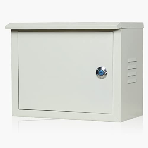 Elektrokasten, Wetterfestes elektrisches Gehäuse for den Innen- und Außenbereich mit Schloss und Montageplatte, Elektrokasten, Wetterfestes elektrisches Gehäuse for den Innen- und Außenbereich mit Schloss und Montageplatte, von GeOinQL